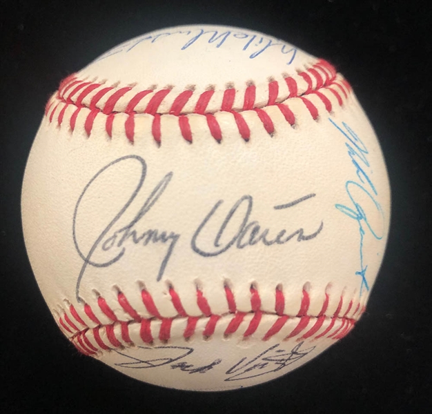 Lot of 3 Orioles Team Signed Baseballs 1994-1996 - JSA Auction Letter