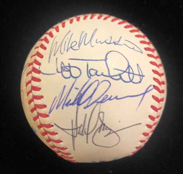 Lot of 3 Orioles Team Signed Baseballs 1994-1996 - JSA Auction Letter