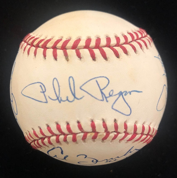 Lot of 3 Orioles Team Signed Baseballs 1994-1996 - JSA Auction Letter