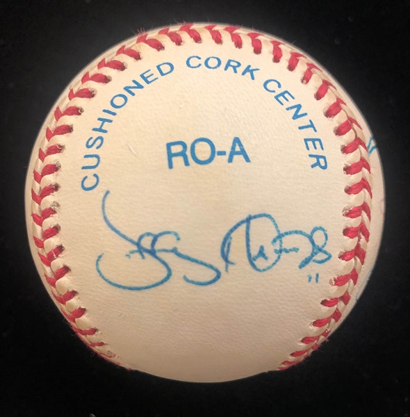 Lot of 4 Orioles 1996-1997 Team Signed & Championship Signed Baseballs - JSA Auction Letter
