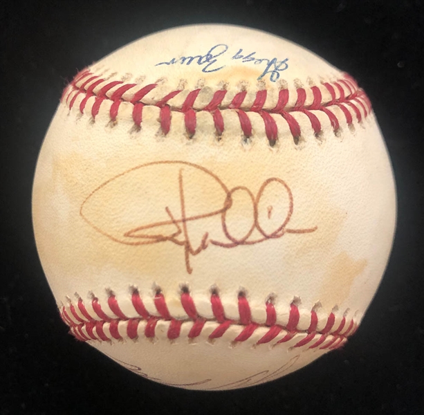 Lot of 3 Orioles Signed Baseballs & Partial Team Signed Baseballs w. Boog Powell - JSA Auction Letter