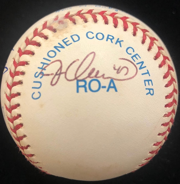 Lot of 3 Orioles Signed Baseballs & Partial Team Signed Baseballs w. Boog Powell - JSA Auction Letter