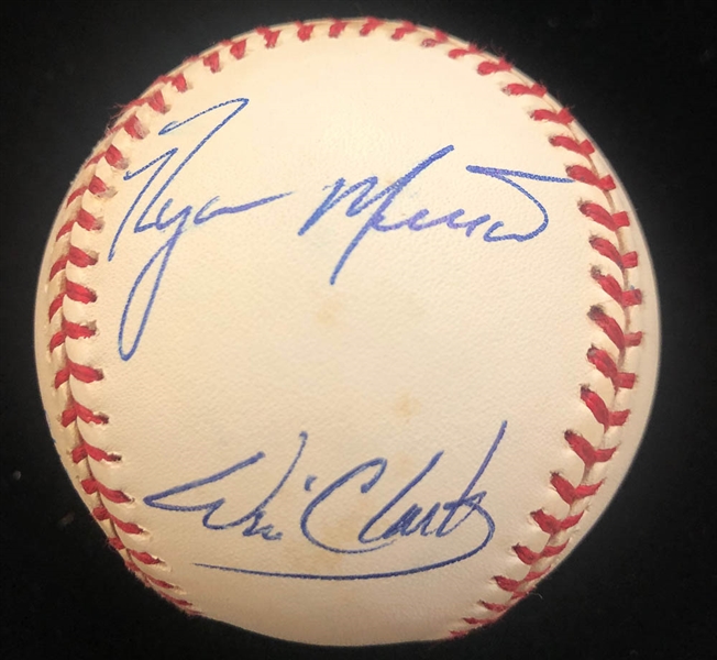 Lot of 3 Orioles Signed Baseballs & Partial Team Signed Baseballs w. Boog Powell - JSA Auction Letter