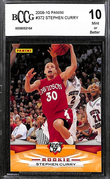 Lot of 4 Stephen Curry Graded Rookie Cards