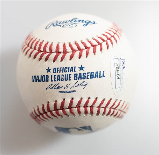 Lot of 4 Orioles Team Signed Baseballs (2014-2017) w. Manny Machado - JSA Auction Letter