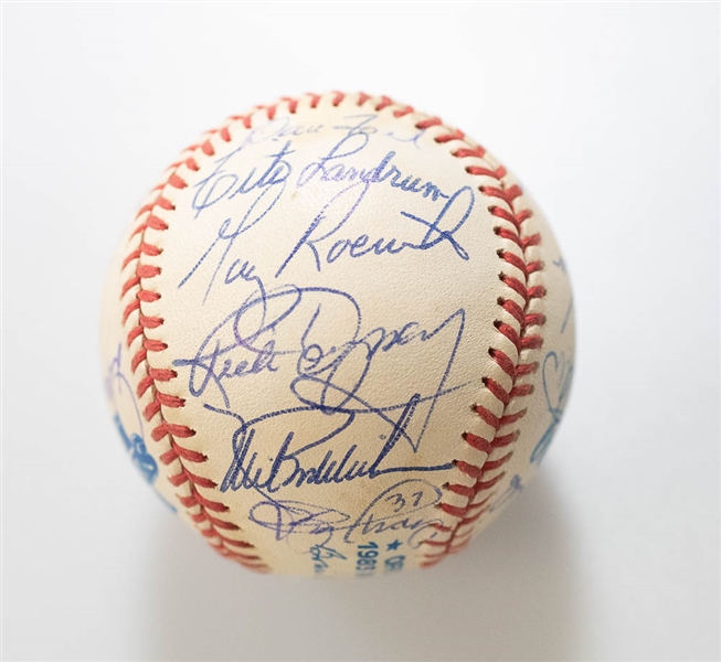 1983 Baltimore Orioles Team Signed World Series Baseball - JSA Auction Letter