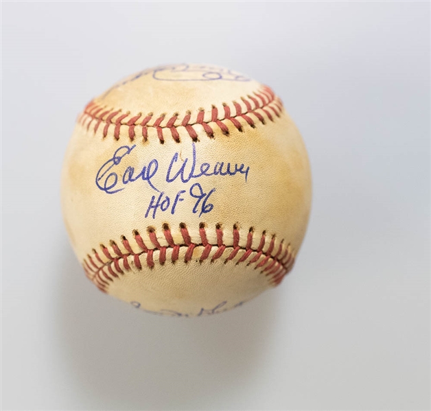 Lot of 2 Orioles Partial Team Signed Baseballs 1980-1982 - JSA Auction Letter