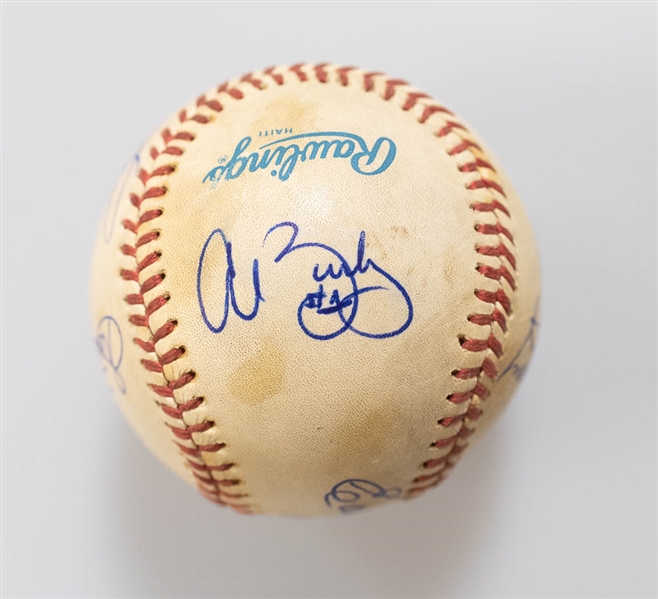 Lot of 2 Orioles Partial Team Signed Baseballs 1980-1982 - JSA Auction Letter