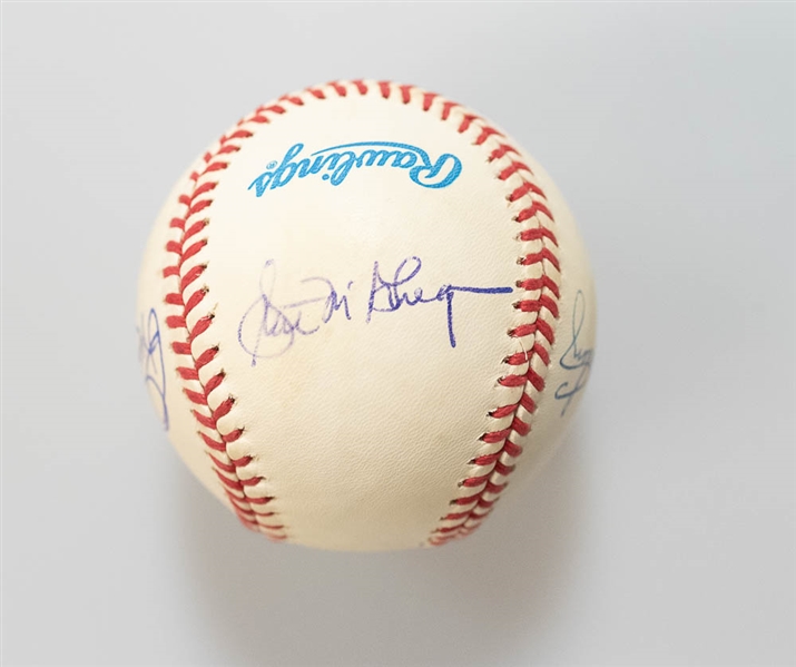 Lot of 2 Orioles Partial Team Signed Baseballs 1980-1982 - JSA Auction Letter