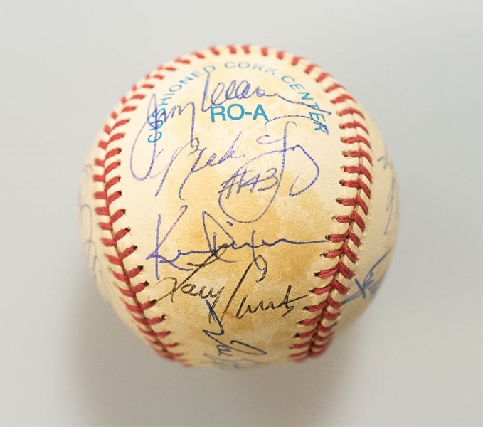 Baltimore Orioles 1984-1985 Team Signed Baseballs - JSA Auction Letter