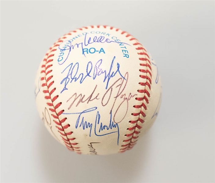 Baltimore Orioles 1984-1985 Team Signed Baseballs - JSA Auction Letter