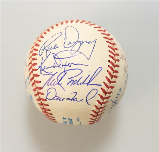 Baltimore Orioles 1984-1985 Team Signed Baseballs - JSA Auction Letter