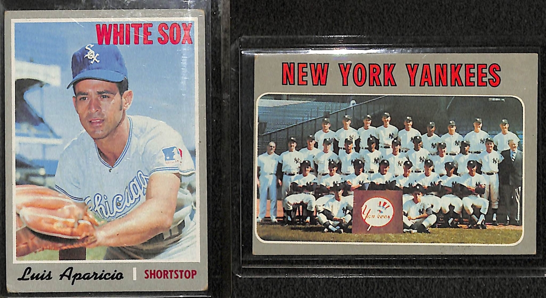 Lot of 350+ 1970 Topps Baseball Cards w. 2x Tom Seavers