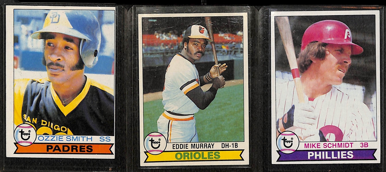 1979 Topps Baseball Complete Card Set w. Ozzie Smith Rookie