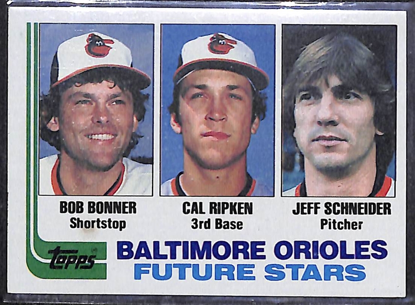 1982 Topps Baseball Complete Card Set + 2x 1982 Topps E.T. Non-Sports Sets
