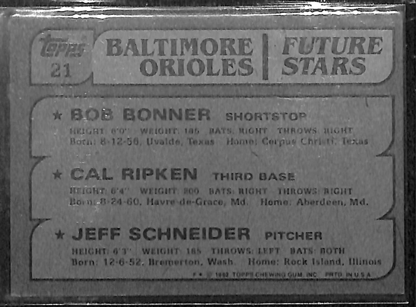 1982 Topps Baseball Complete Card Set + 2x 1982 Topps E.T. Non-Sports Sets