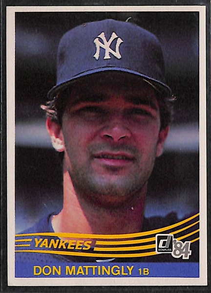 1984 Donruss Baseball Complete Card Set w. Don Mattingly Rookie Card