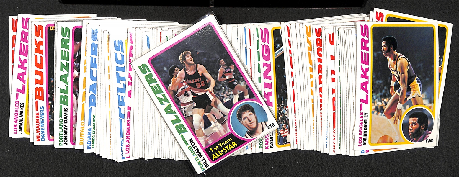 1978-79 Topps Basketball Complete Card Set