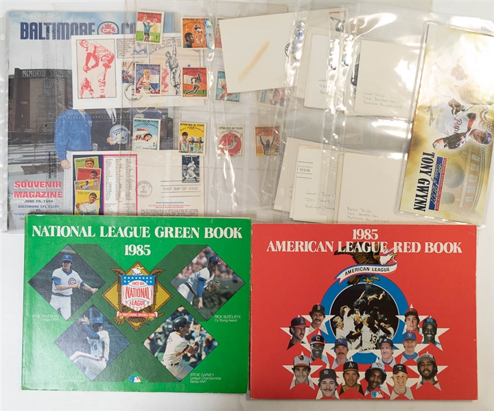 Lot of Baseball & Football Vintage Memorabilia Lot w. 1936 R311 Jimmy Dykes