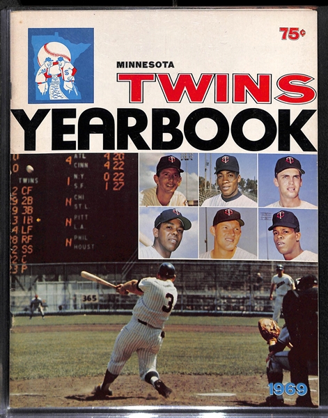 Lot of 6 1970's American League Yearbooks