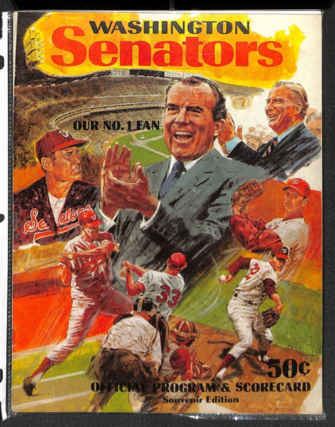Lot of 6 1970's Baseball Yearbooks & Scorecards