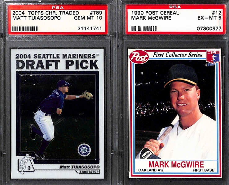 Lot of 31 Graded Baseball Cards w. Cal Ripken Jr