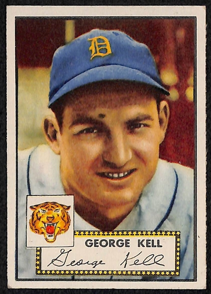 (5) Vintage HOFer - 1952 T. George Kell; 1953 B. Robin Roberts;1955 B. Bob Feller; 1955 T. Warren Spahn); 1959 T. Willie Mays.