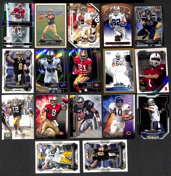 3-Row Box of Football Cards (Mostly Past 35 Years) 