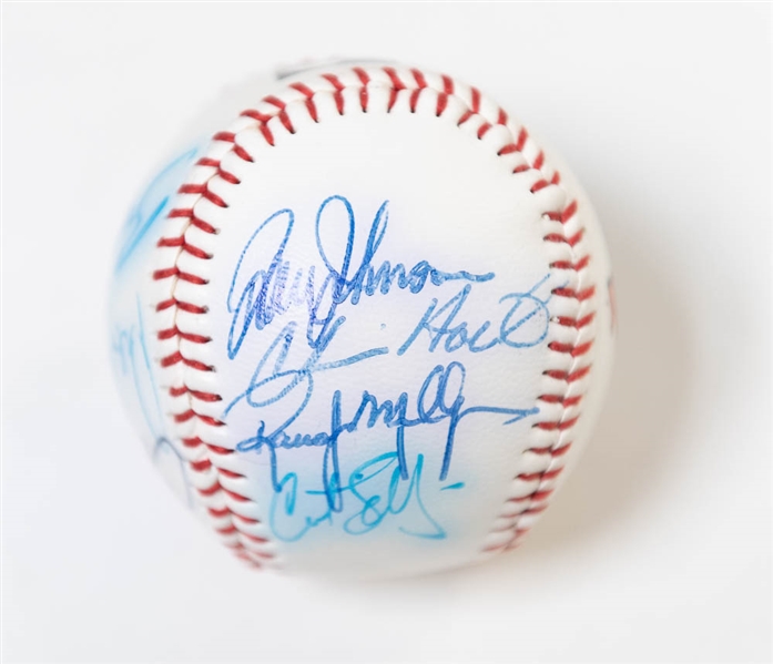Lot of 3 Orioles Team Signed Baseballs 1990-1992 - JSA Auction Letter