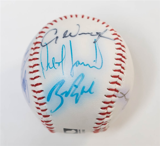 Lot of 3 Orioles Team Signed Baseballs 1990-1992 - JSA Auction Letter