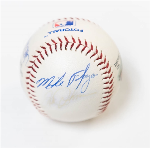 Lot of 3 Orioles Team Signed Baseballs 1990-1992 - JSA Auction Letter