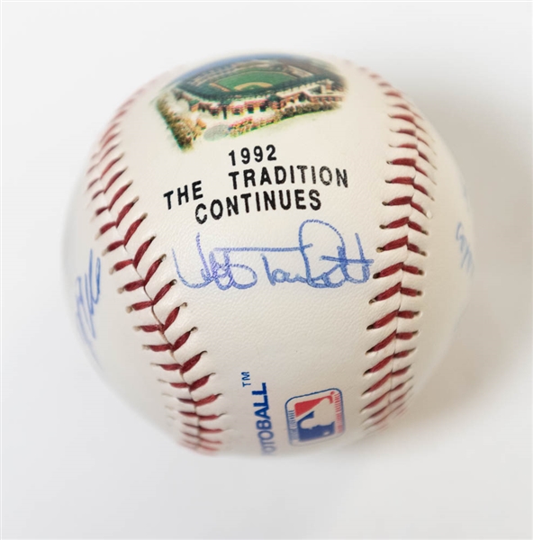 Lot of 3 Orioles Team Signed Baseballs 1990-1992 - JSA Auction Letter