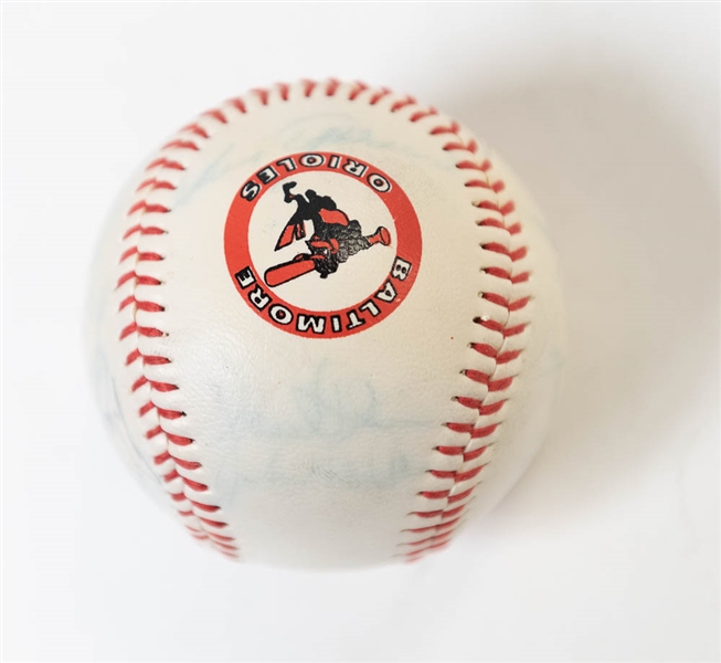 Lot of 3 Orioles Team Signed Baseballs 1966/1969/All Time Team - JSA Auction Letter