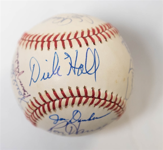 Lot of 3 Orioles Team Signed Baseballs 1966/1969/All Time Team - JSA Auction Letter