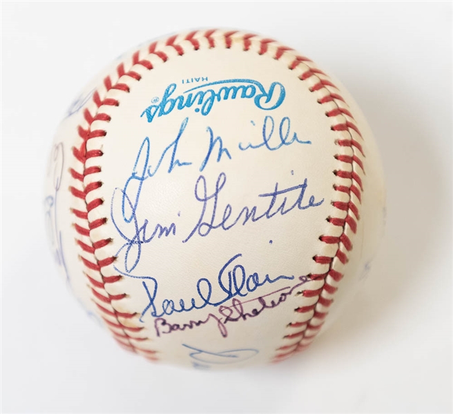 Lot of 3 Orioles Team Signed Baseballs 1966/1969/All Time Team - JSA Auction Letter