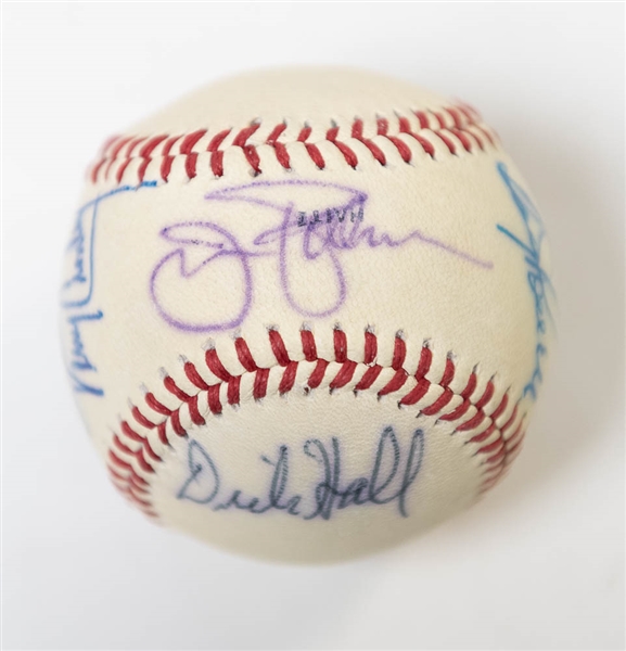 Lot of 3 Orioles Team Signed Baseballs 1966/1969/All Time Team - JSA Auction Letter