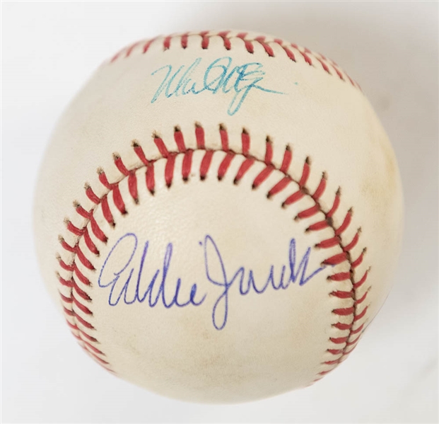Lot of 5 Orioles Signed Baseballs w. Team Signed Including Cal Ripken Jr - JSA Auction Letter