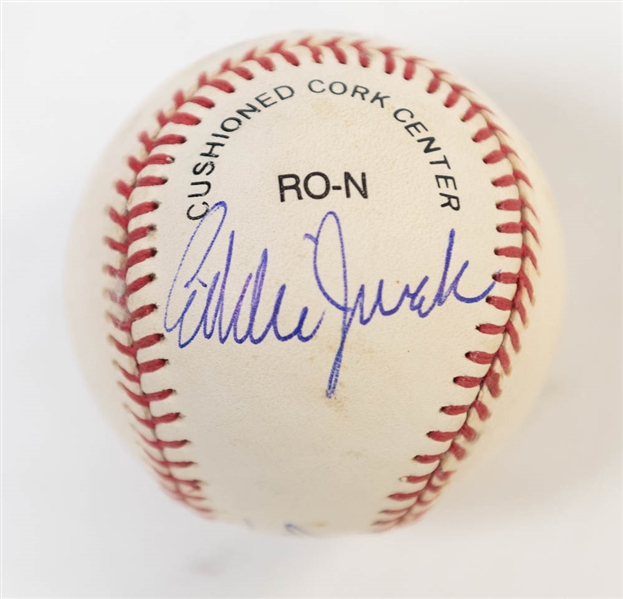 Lot of 5 Orioles Signed Baseballs w. Team Signed Including Cal Ripken Jr - JSA Auction Letter