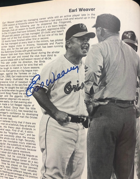 Lot of 2 1969 Mets VS Orioles Signed World Series Programs w. Brooks Robinson - JSA Auction Letter