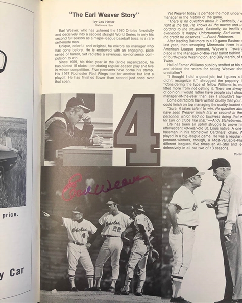 Lot of 3 1970 World Series & Championship Series Signed Programs w. F.Robinson & Pete Rose - JSA Auction Letter