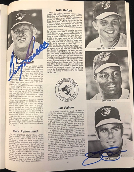 Lot of 3 1970 World Series & Championship Series Signed Programs w. F.Robinson & Pete Rose - JSA Auction Letter