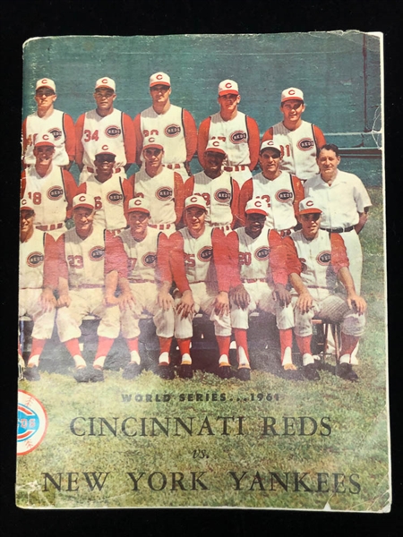Lot of 4 Signed World Series Programs & Sports Illustrated w. Whitey Ford - JSA Auction Letter