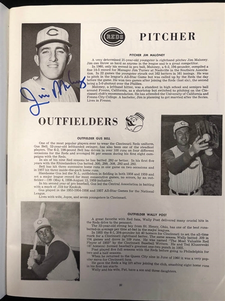 Lot of 4 Signed World Series Programs & Sports Illustrated w. Whitey Ford - JSA Auction Letter