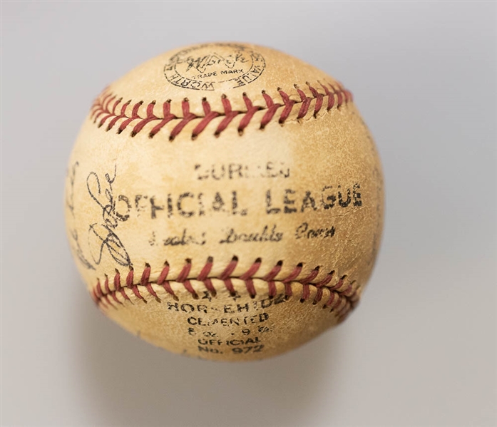 Lot of 3 Vintage Team Signed Baseballs 1966-1985 - JSA Auction Letter