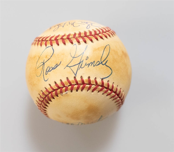 1977 & 1979 Baltimore Orioles Team Signed Baseballs - JSA Auction Letter
