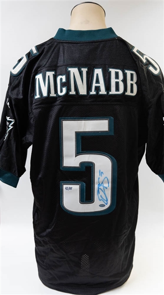 Reebok size 48 Philadelphia Eagles #5 Donovan McNabb jersey signed by McNabb - JSA Auction Letter