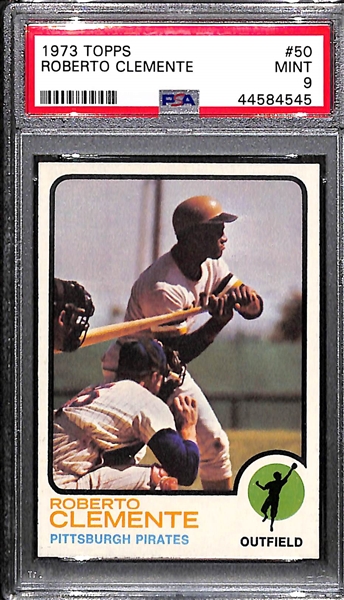 1973 Topps Roberto Clemente #50 PSA 9
