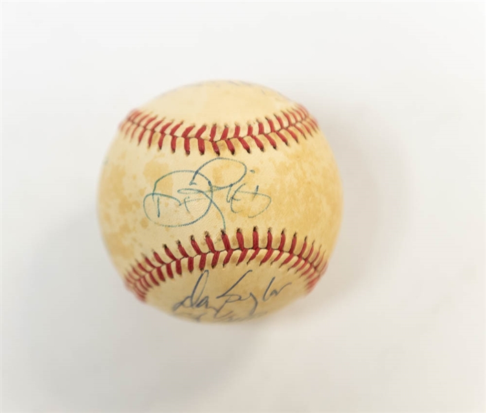 1985 New York Yankees Signed Baseball w/ Yogi Berra, Mattingly, Guidry, Winfield, P. Niekro, Baylor, Righetti - JSA Auction Letter