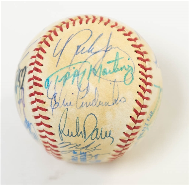 1983 World Champion Orioles Team Signed Baseball w/ 19 Autographs (Inc. Ripken Jr., B. Robinson, Palmer, Flannigan) - JSA Auction Letter