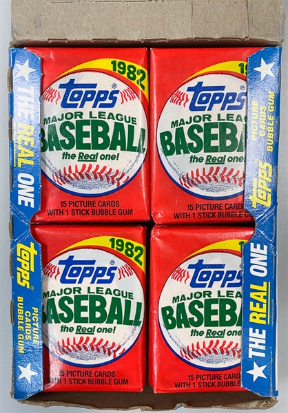 1982 Topps Baseball Wax Box (Cal Ripken Rookie Year)